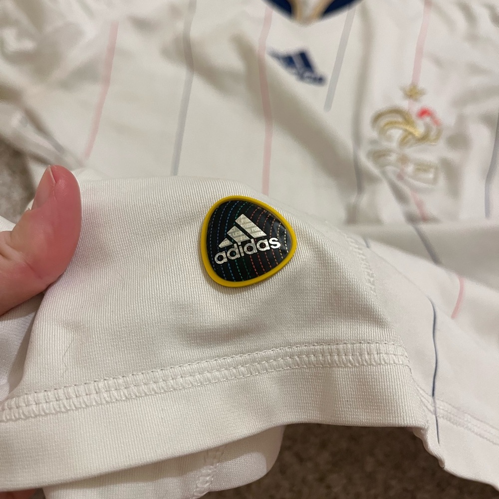 Adidas France 2010 Away World Cup Jersey Men’s Size Medium Soccer - Picture 8 of 12